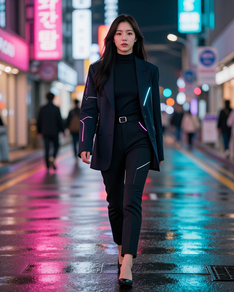 네온 스트릿 무드