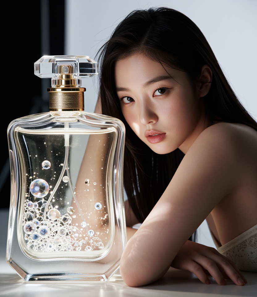 크리스탈 향수 모델