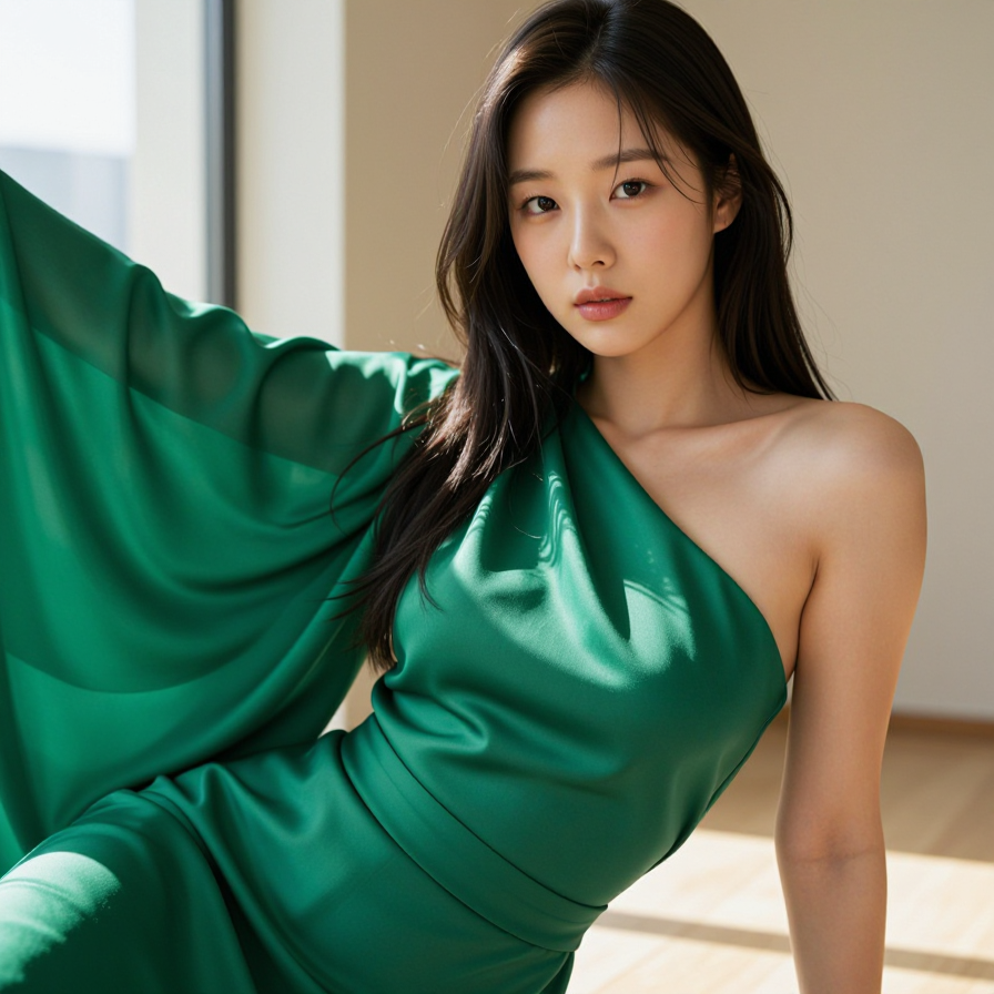 선명한 실크의 유혹