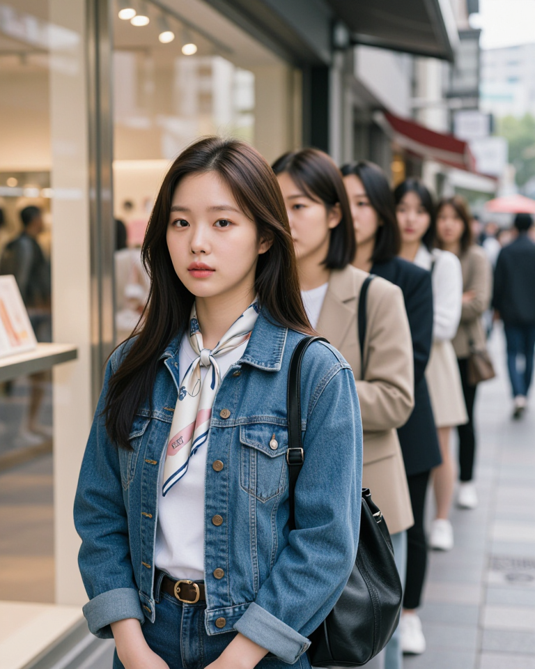 힙한 줄서기