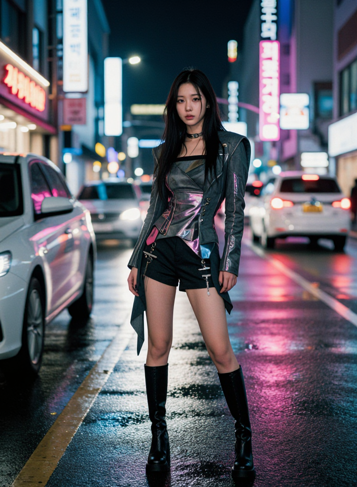 서울의 밤거리